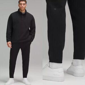 Lululemon Textured Spacer Classic-Tapered Pant Black